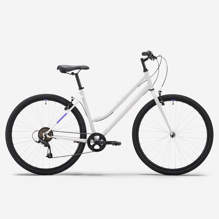 Bicicletă polivalentă cadru jos Expl 50 Gri - (SecondHand) Decathlon