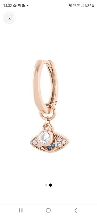 Обеци  с 18 К злато OXETTE