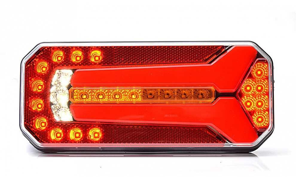 2бр LED Стопове, габарит мъгла заден ход рефлектор бягащ мигач 12v 24v