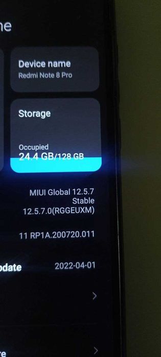 Телефон  Redmi 8 pro note 128gb