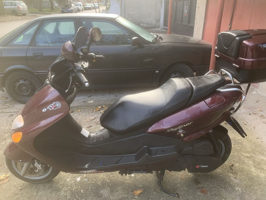 Yamaha majesty 125 мотопед