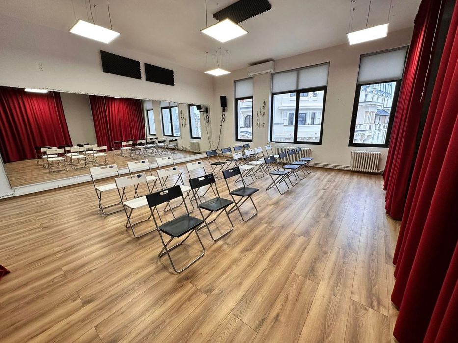 Studio premium 50 mp Universitate / Cișmigiu / Brezoianu - dans, teatru, repetitii, yoga, workshopuri