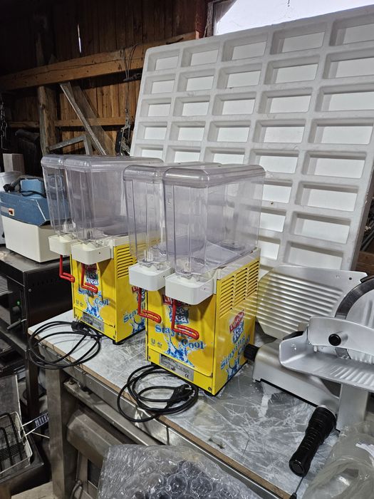 Сок и Айрян машина 2х8 литра Италиянска 2бр.