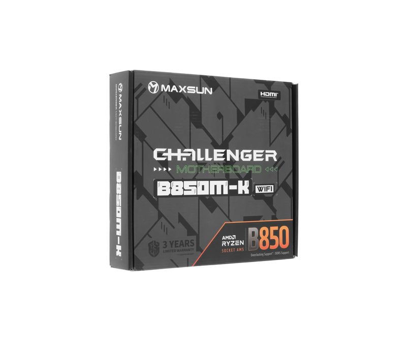 ! Материнская плата Maxsun Challenger B850M-K WiFi