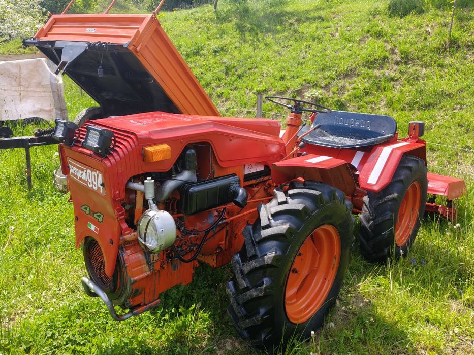 Tractoraș Pasquali 4x4 articulat 30 cai