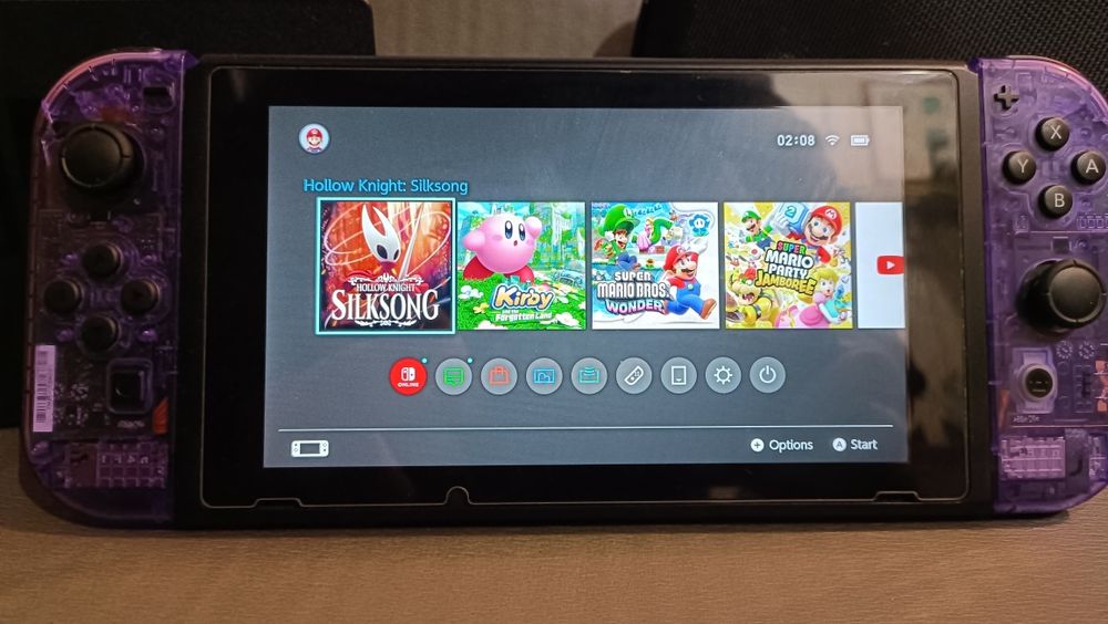 Nintendo switch V2 Modat cu card de 512gb Kingston full box