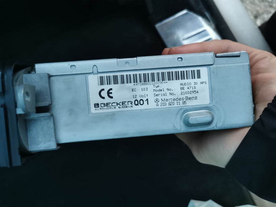 Cd player mercedes c class c200 w203