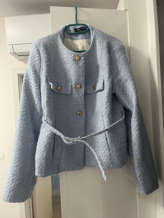 Дамско светлосиньо сако