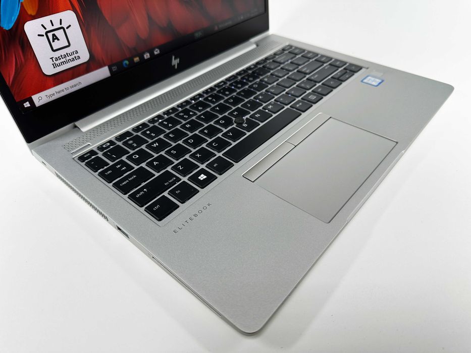 Laptop HP Elitebook Intel i7 16 gb ram 512 gb ssd Ecran 14 inch Full HD Design metalic ultrabook Windows 11 Factura si Garantie 12 Luni