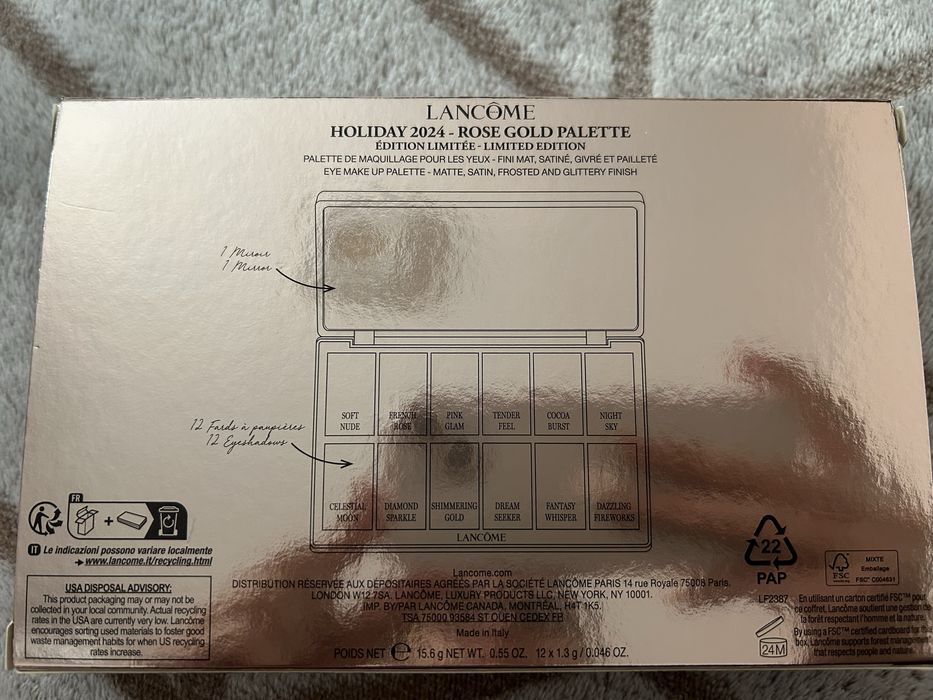 Lancome / Estee lauder палитри сенки за очи и червила