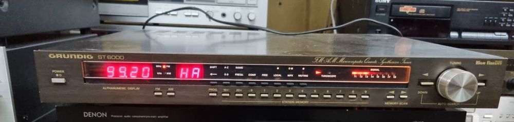 Tuner  Grundig T-907, Denon tu-580rd,Yamaha,Akai,Kenwood,Grundig