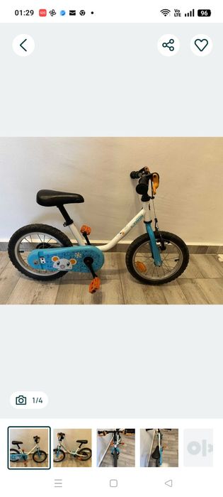 Bicicleta copii  roti de 14