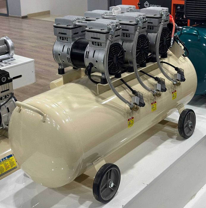 со СКИДКОЙ - Воздушный компрессор 100L  - vozdushiy kompressor