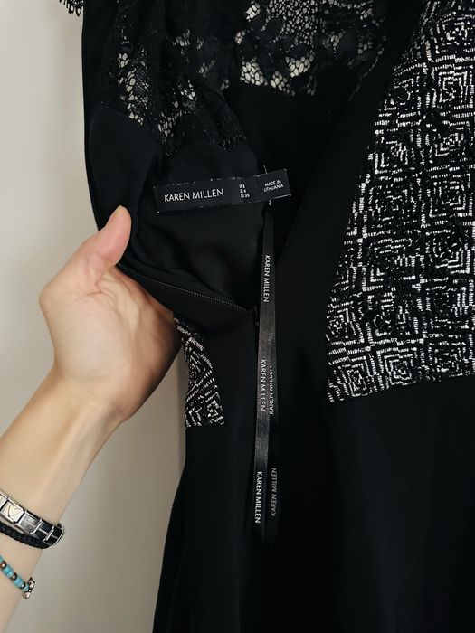 Rochie neagra , clasica / eleganta Karen Millen , masura s