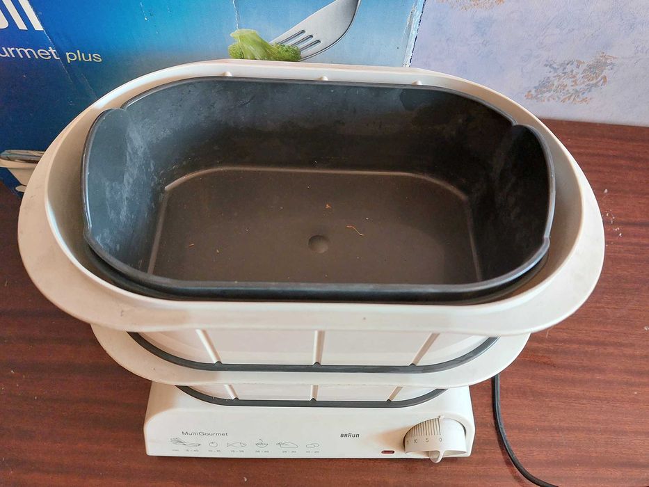 Мультиварка, пароварка двухъярусная Braun