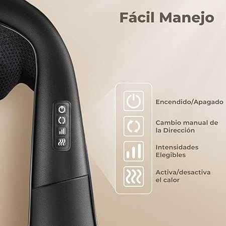 Масажор с топлина за врат и рамене ELEHOT-Store зарядно за кола