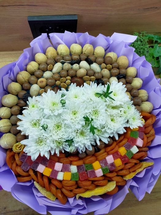 Съедобные букеты на 1 сентября