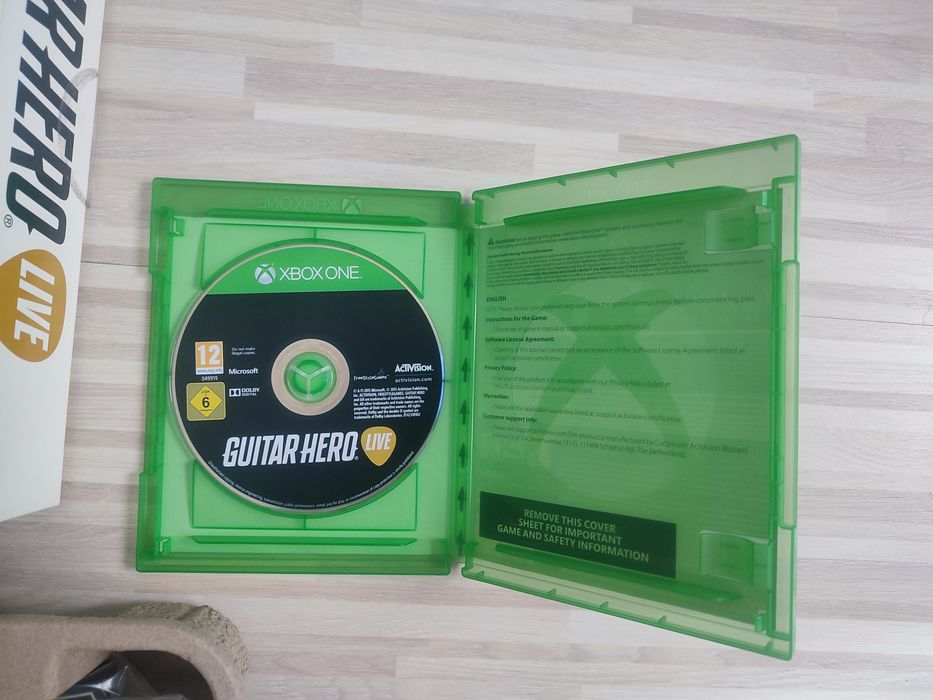 Guitar Hero xbox one set complet