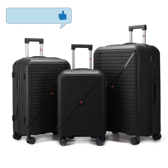 Гелевые чемоданы комплект