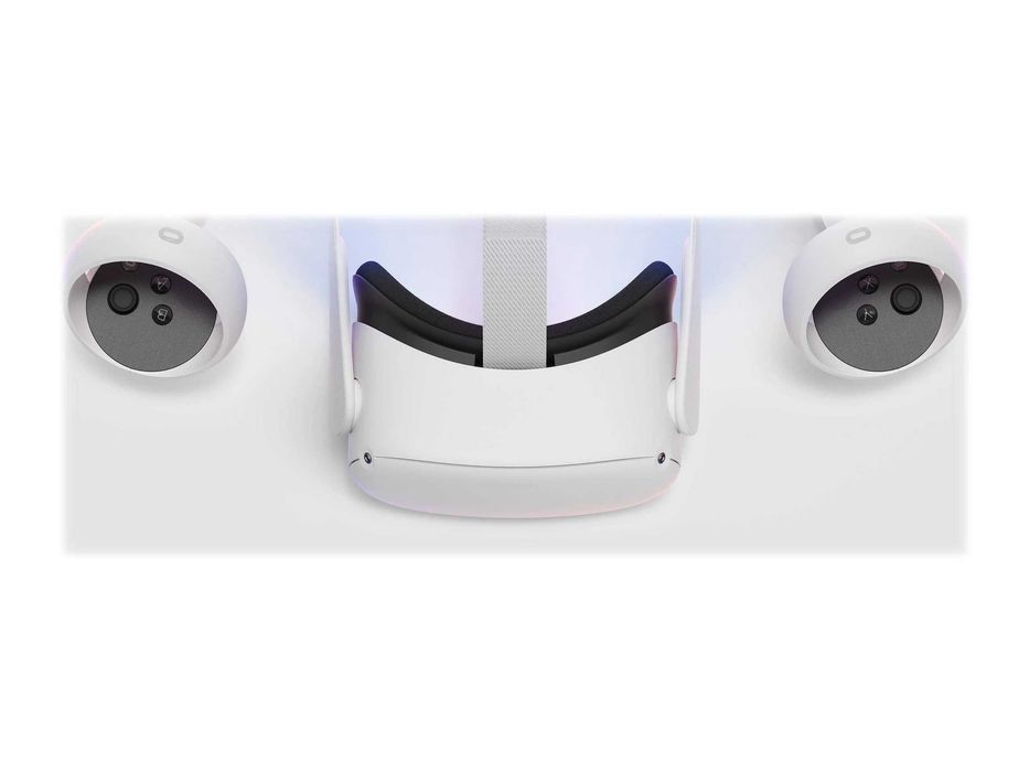 Set Ochelari VR META Quest 2 si Joc Resident Evil 4, 256 GB, Alb