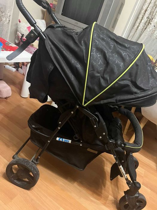 Детска количка Chipolino Микси  - черна