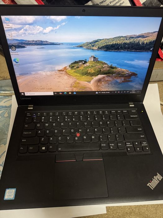 лаптоп Lenovo T470 i7 4x2.7ghz/32ram/512ssd/win 10/touchscreen/14”