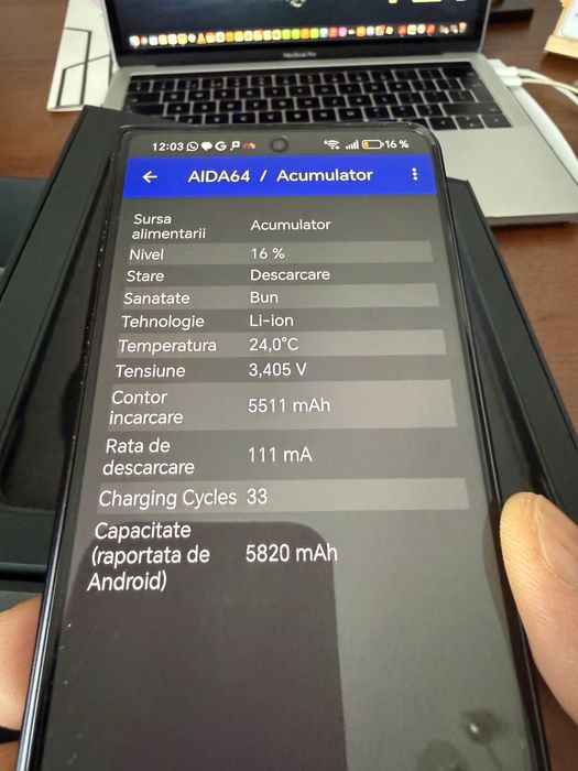 Honor Magic V5 16GB 512GB Negru Dual SIM Impecabil Full Box