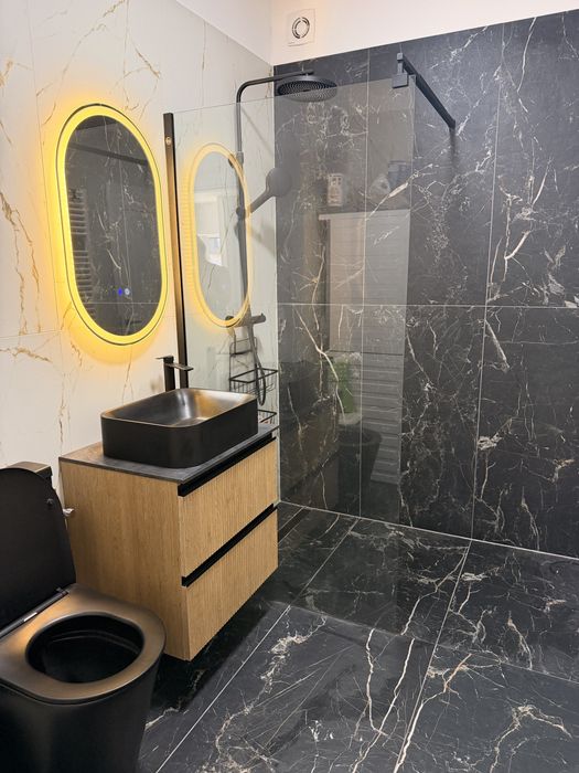 Prima inchiriere, Apartament 2 camere mobilat premium, curte privata 80 mp
