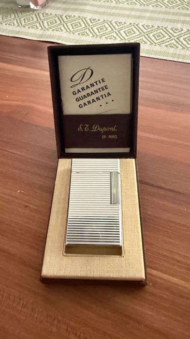 St. DuPont ligne 1 сребриста запалка