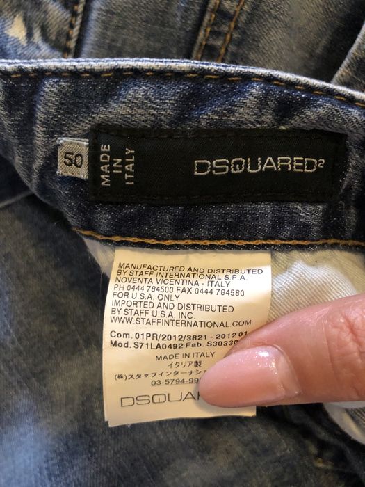 Blugi Dsquared 2 ! marime 50 IT!