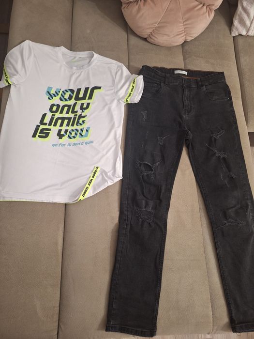 Blugi Rezerved+tricou Cocodrilo