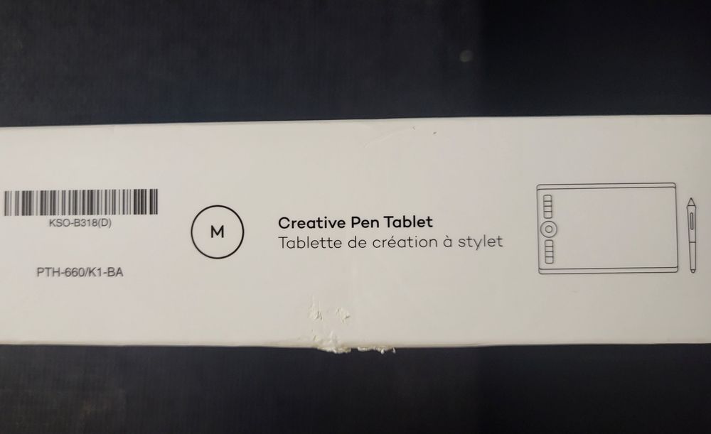 Wacom intuos pro M sigilat