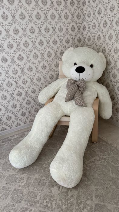 Большой плюшевый мишка 2 метра