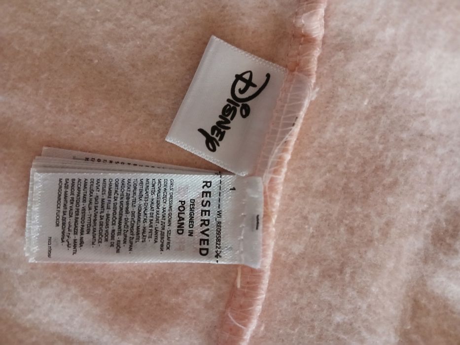 Halat de baie/de casa cu urechiuse decorative Minnie Mouse Reserved