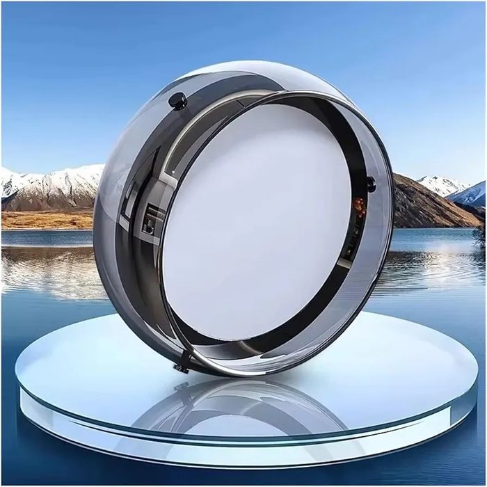 Черна висяща лампа с 3 кристални глави и LED 3000-6000К дистанционно