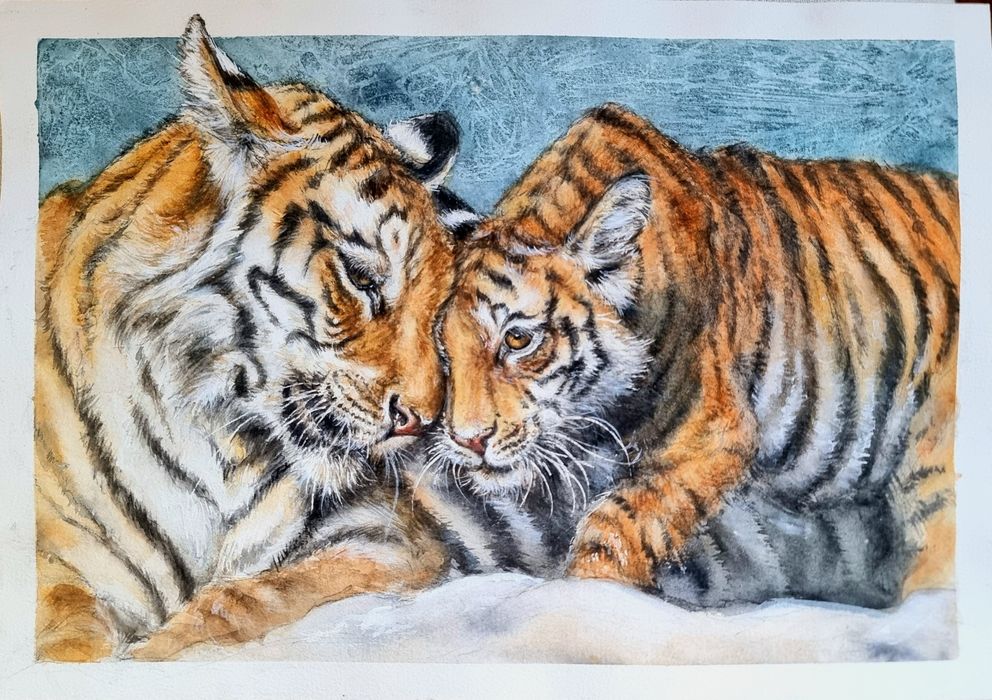 Рисувам акварелни портрети по снимка