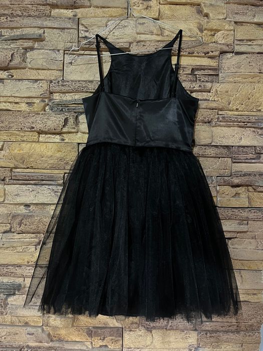 Черна бухнала рокля Junona