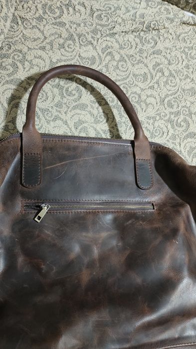 Сумка из воловьей кожи