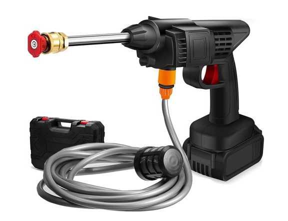 Преносима водоструйка 2000W 90BAR с две батерии