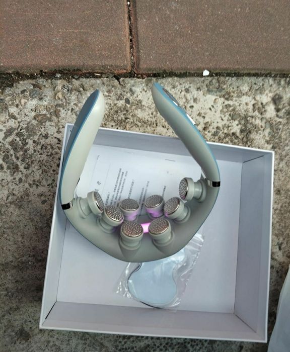 Aparat de masaj pentru gât EMS, ameliorarea durerii de umăr, masaj shi