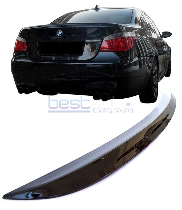 M Technik Спойлер за багажник за BMW E60 (2003-2010) Черен Гланц