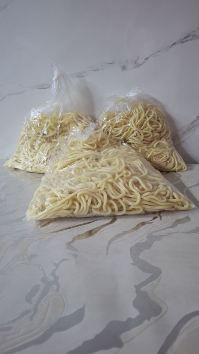 Готовые лагманное тесто