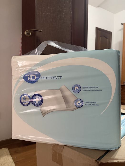 Одноразовые впитывающие пеленки iD EXPERT Protect