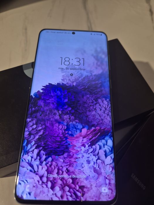 Vand telefin Samsung S 20+, 128 GB  Blue la 80.lei Timisoara