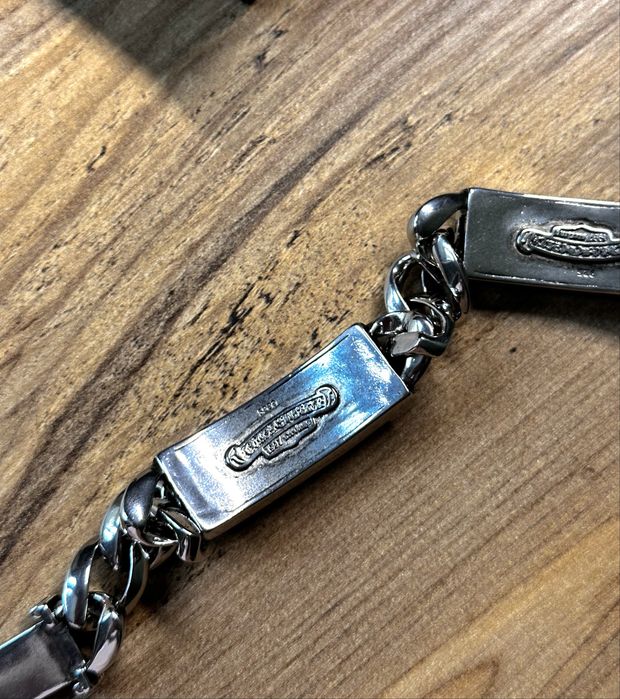 Bratara Chrome Hearts Double ID — Full Set Cadou
