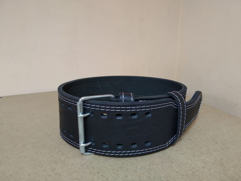 Ремень атлетический кожаный