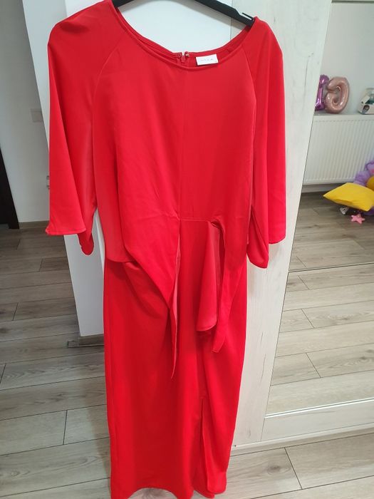 Rochie Vila 3/4 rosie