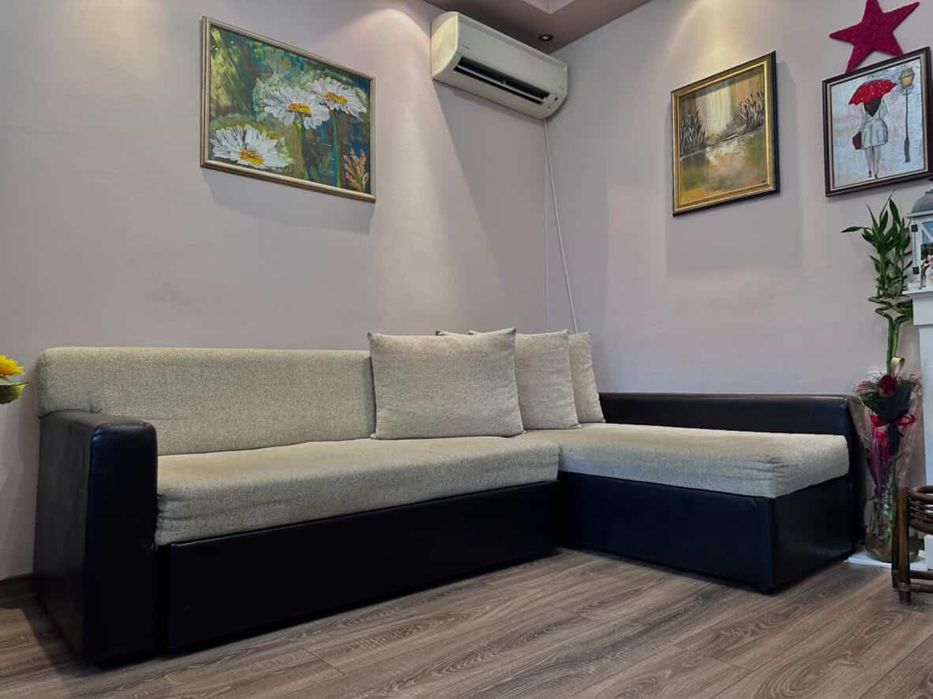 Ъглов диван за хол