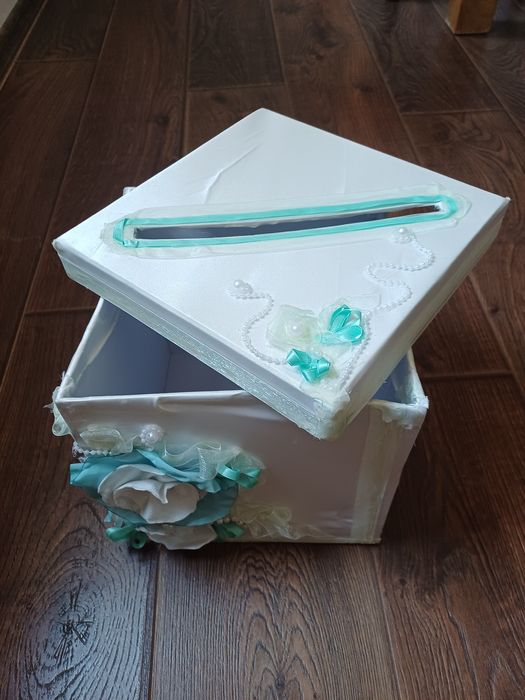 Официална кутия за пликове (за сватба или кръщене)