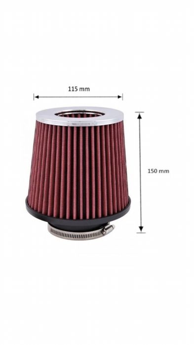 Filtru aer sport universal diferite marimi se monteaza pe orice masina